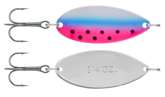 South Bend Kast-A-Way Shud-L Spoon 1/4oz Rainbow Trout