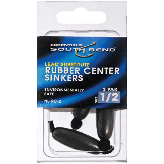 South Bend Nonlead Sinker Rubber Core 1/2 465351