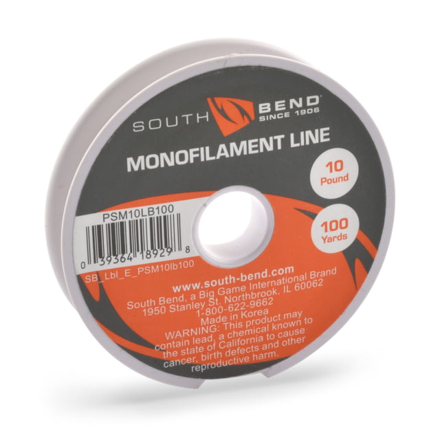 South Bend Pony Spool Mono 10Lb 100 Yd