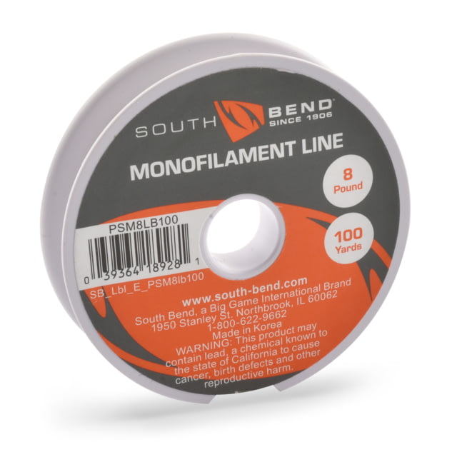 South Bend Pony Spool Mono 8Lb 100 Yd
