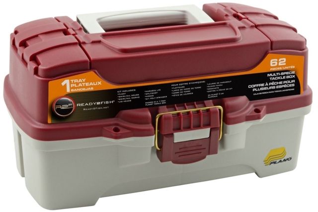 South Bend Ready 2 Fish 1-Tray Multi Specie Tackle Box 139783