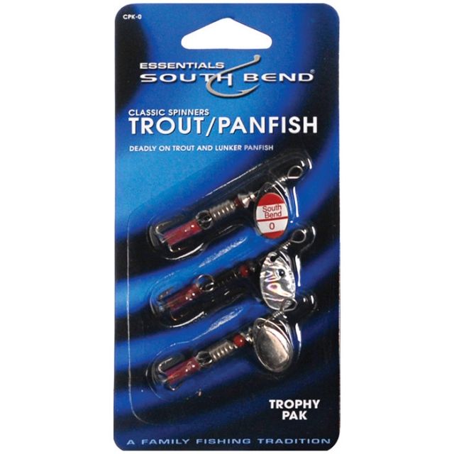 South Bend Trout & Panfish Spinners 6 Pk 113179