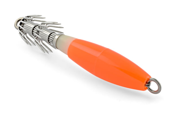 South Bend Squid Jig Orange 3.5in