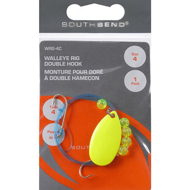 South Bend Walleye Rig Two Hook #2 Assortment