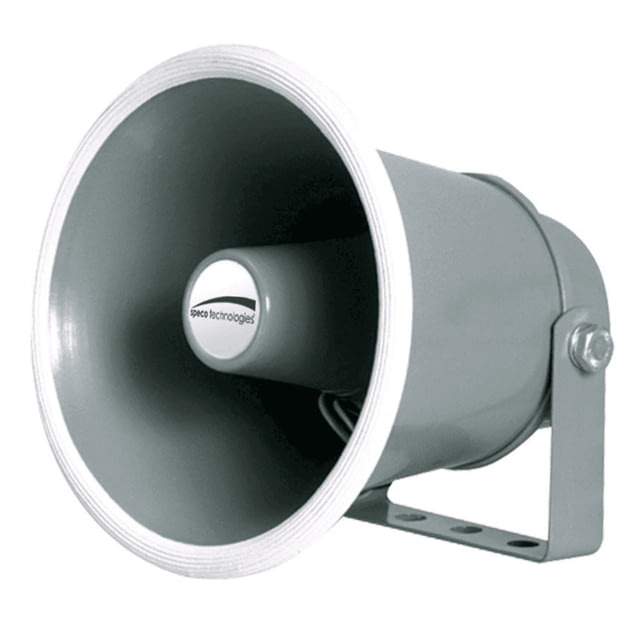 Speco Tech Weather-Resistant Aluminum Speaker Horn 8 Ohms 6"