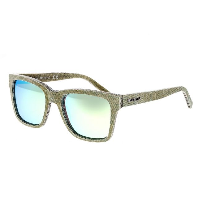 Spectrum Sunglasses Laguna Denim Polarized Sunglasses Green / Yellow-green