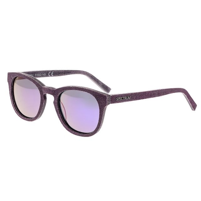 Spectrum Sunglasses North Shore Polarized Denim Sunglasses Purple / Purple