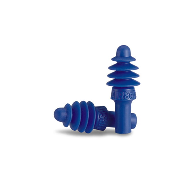 Sperian Sperian Airsoft Uncorded 10 Bx/100 Ear Plugs TPE Standart Blue
