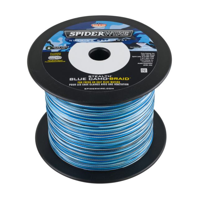 Spiderwire  Stealth Camo Blue 80lb d 1370460