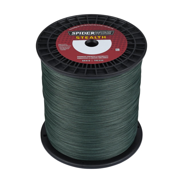Spiderwire Spiderwire Stealth Superline 0.026in/0.66mm 150lb/68.0kg d/2743m 50lb Moss Green