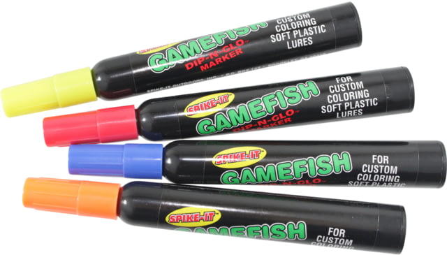 Spike It Marker Set Chart/Red/Orange/Blue 4pk