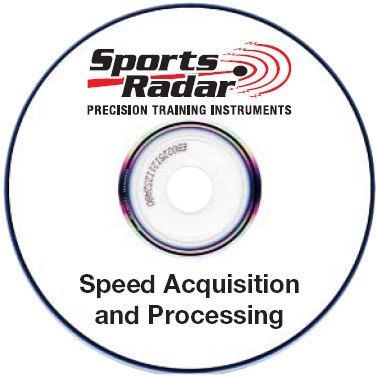 Sports Radar Detector / Radar Gun PC CD-ROM w/ Speed Acquisition Software DET-PC-01