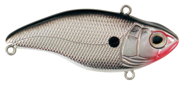 Spro Aruku Shad 75 Lipless Rattle Crankbait Sinking Chrome/Black 3in 5/8oz