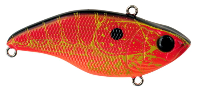 Spro Aruku Shad 75 Lipless Rattle Crankbait Sinking Mudbug Red 3in 5/8oz