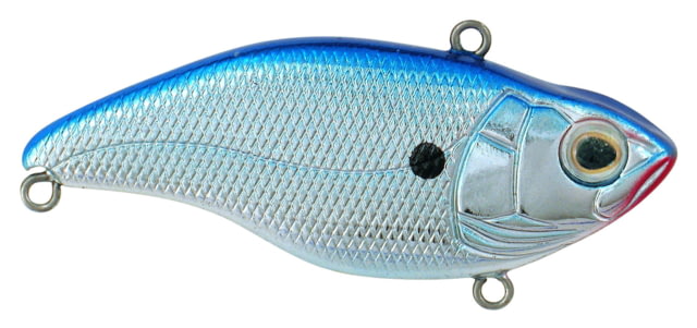 Spro Aruku Shad Jr. Lipless Crankbait Sinking Chrome Blue 2in 3/8oz