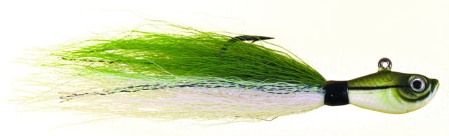 Spro Prime Bucktail Jig 4oz 8/0 Hook Sand Eel Green