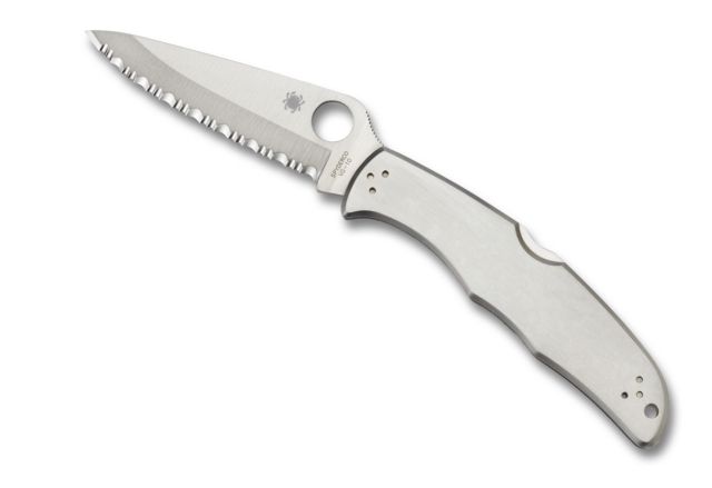 Spyderco Endura4 SS Serrated Blade Fold Knife