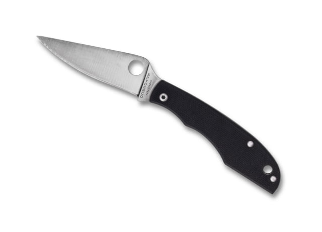 Spyderco Grasshopper Folding Knife 2.28 in 12c27 Black G10