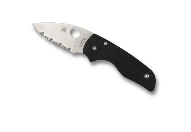 Spyderco Lil' Native G-10 SpyderEdge Folding Knife Black