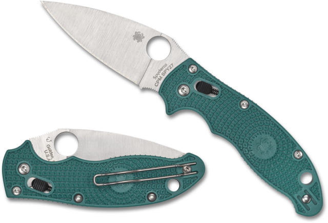 Spyderco Manix 2 Sprint Run Folding Knife 3.37 in SPY27 FRCP Blue