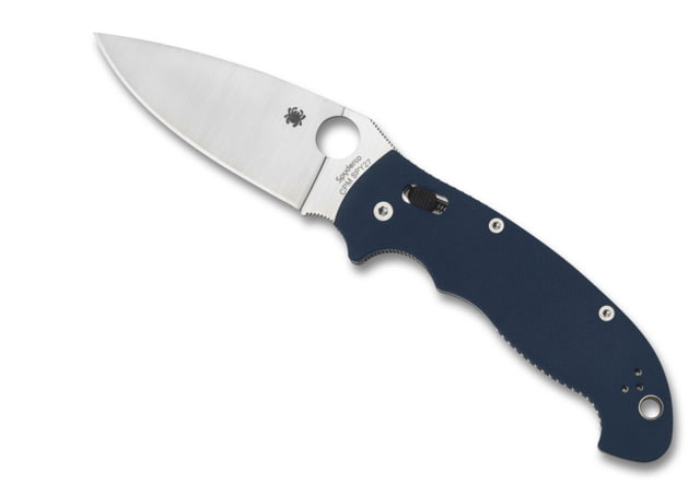 Spyderco Manix 2 XL Folding Knife 3.86 in CPM SPY27 Blue G10
