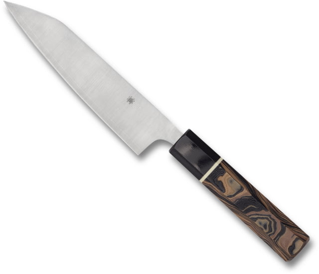 Spyderco Murray Carter Itamae Funayuki 6.28in Brown Handle