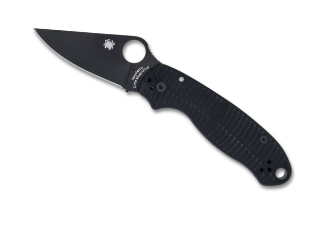 Spyderco Paramilitary 3 Folding Knife 2.91 in CPM MagnaCut Stainless Steel Black G10