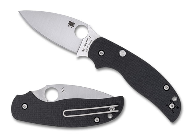 Spyderco Sage 6 Folding Knives 3in CPM S90V Carbon Fiber Satin Black