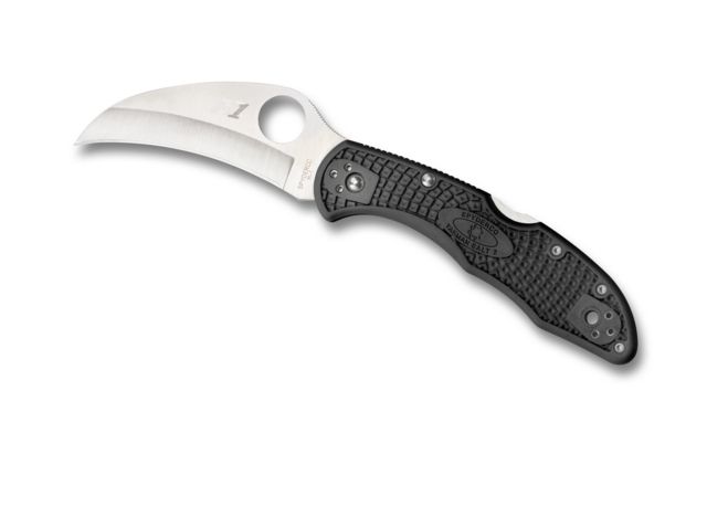 Spyderco Tasman Salt 2 Folding Knife FRN Black