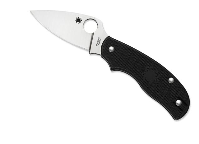 Spyderco Urban Leaf Lightweight Plain Edge Knife FRN Black