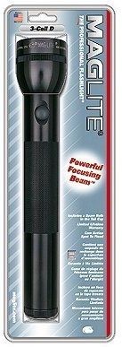 MagLite Standard 3 Cell D LED Flashlight Black Blister Pack