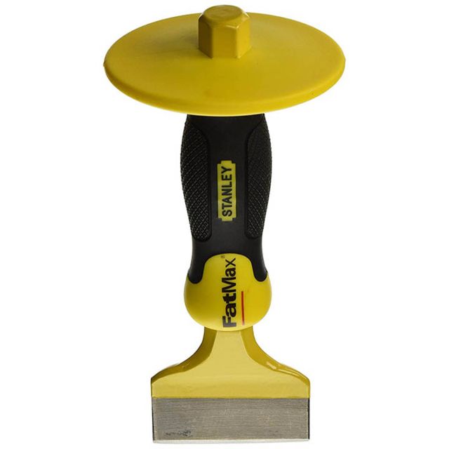 Stanley Tools 2-3/4 in x 8-1/2 in Fatmax Mason's Chisel Black/Yellow