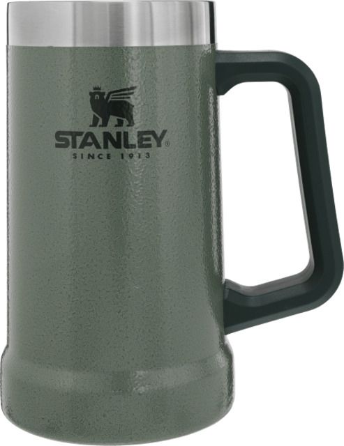 Stanley Adventure Big Grip Beer Stein Hammertone Green 24 oz