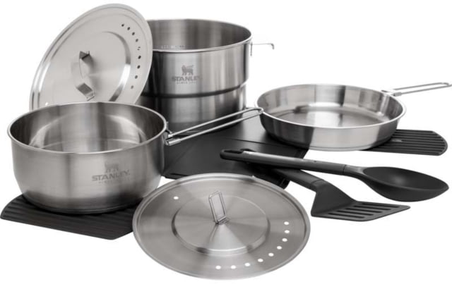 Stanley The Even-Heat Camp Pro Cook Set Stainless 4.75qt / 4.5L
