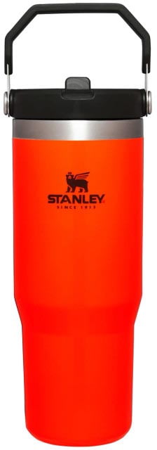Stanley The IceFlow Flip Straw Tumbler Blaze Orange 30 oz