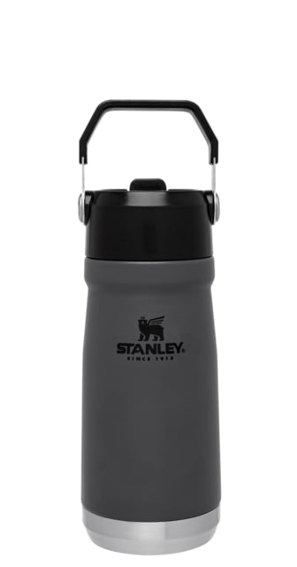 Stanley The IceFlow Flip Straw Water Bottle Charcoal 17 oz