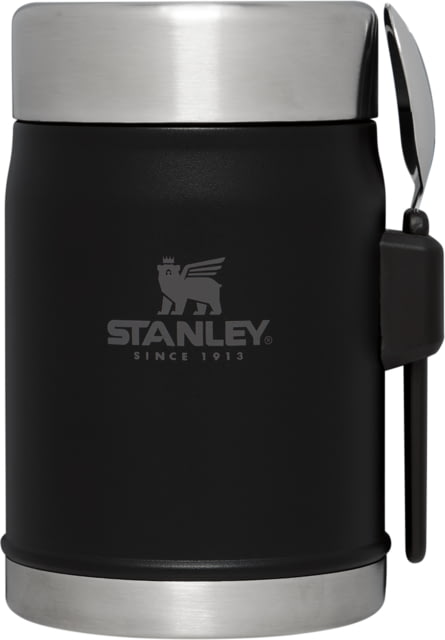 Stanley The Legendary Classic Food Jar w/Spork Black 2.0 14 oz/0.4 L