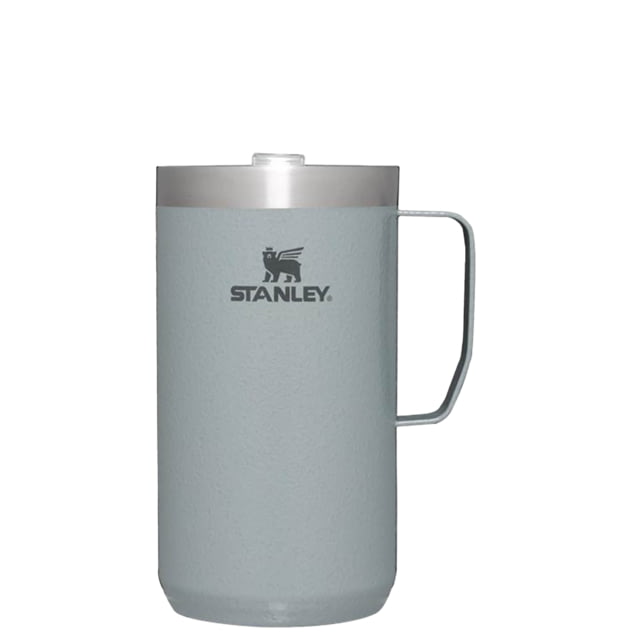 Stanley The Stay-Hot Camp Mug 24oz Hammertone Silver 24 oz/0.71 L