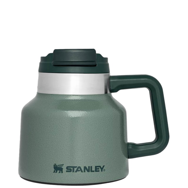 Stanley The Tough-To-Tip Admiral's Mug Hammertone Green 20 oz/0.59 L