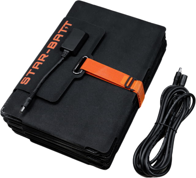 Star-Batt Star-Batt Solar Panel Black/Orange