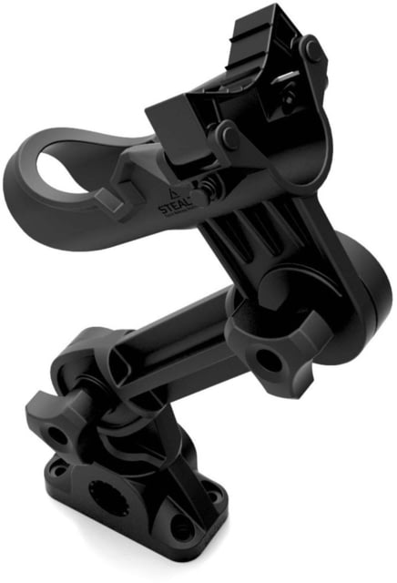 Stealth Rod Holders Qr1 Rod Holder With Mulit Mount Base And Extension Black