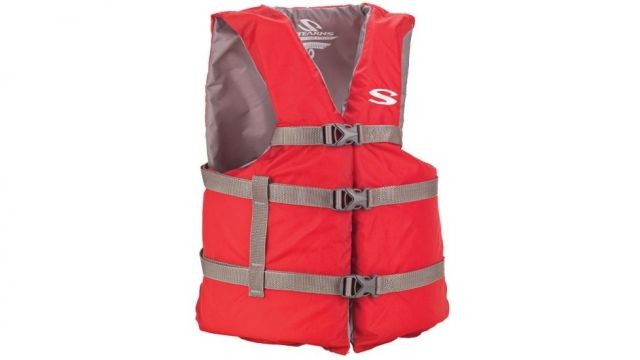 Stearns Classic Series Life Vest Adult Unvr Red 3000001412