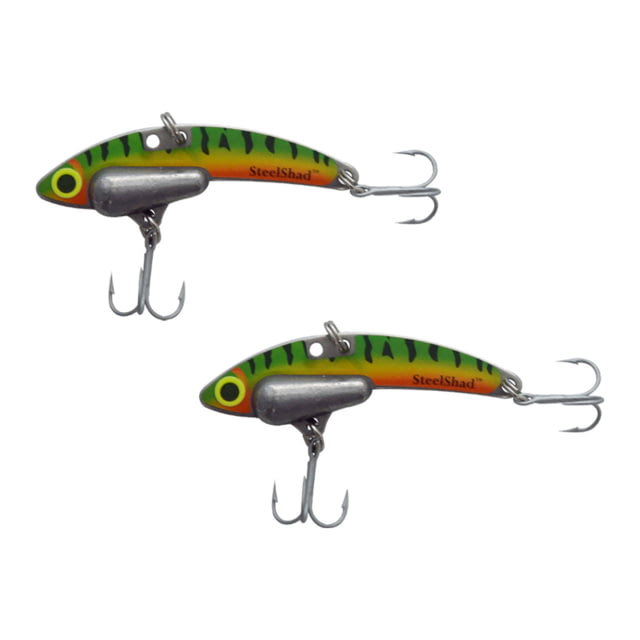 SteelShad Mini 2 Pack 1/4 Oz Perch/Firetiger