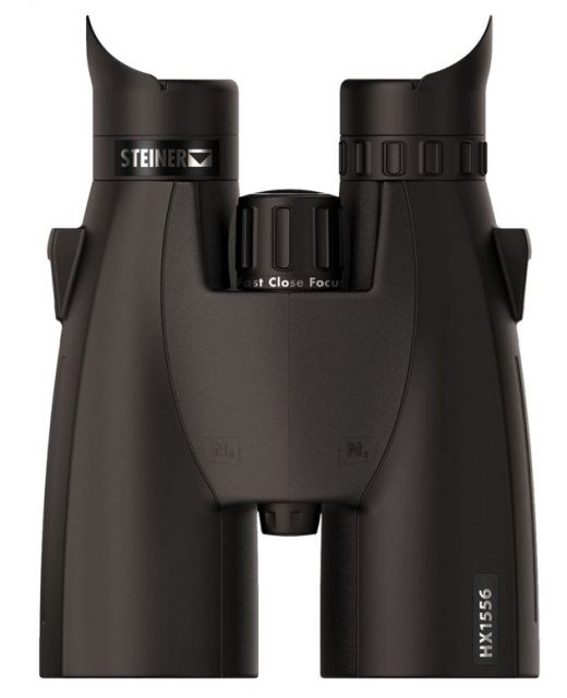 Steiner HX 15x56mm Roof Prism Binoculars NBR Long Life Rubber Armoring Black