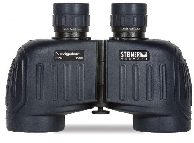 Steiner Navigator Pro 7x50mm Porro Prism Binocular NBR Long Life Rubber Armoring Navy Blue