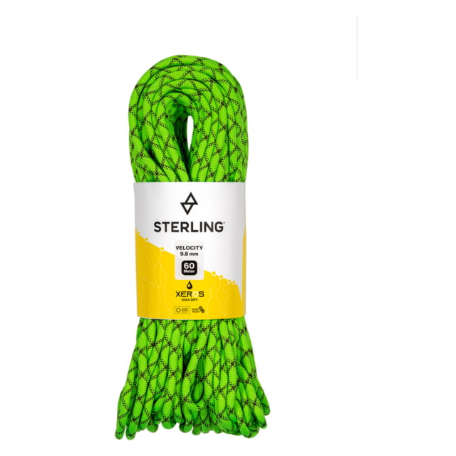 Sterling Xeros 9.8 Velocity Rope Green 50m