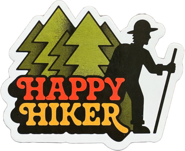 Sticker Art Happy Hiker Stiker HAPPY HIKER