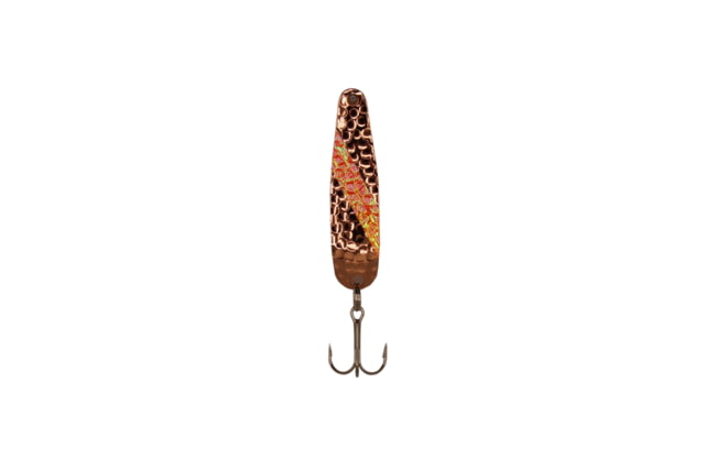 Stinger Scorpion Spoon Lightweight Trolling Spoon 2.25in .1oz. #5 VMC Hooks Copper Crush Org