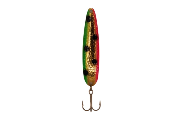 Stinger Stinger Spoon Lightweight Trolling Spoon 3.75in .3oz. #2 VMC Hooks Copper Hammered Copper Melon
