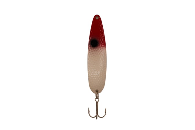 Stinger Stinger Spoon Lightweight Trolling Spoon 3.75in .3oz. #2 VMC Hooks Silver Hammered Bloody Nose